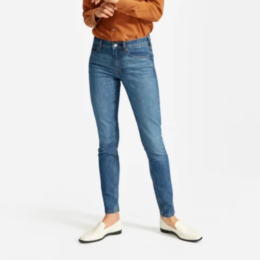 Everlane Women's Mid-Rise Skinny Jean - 29 R